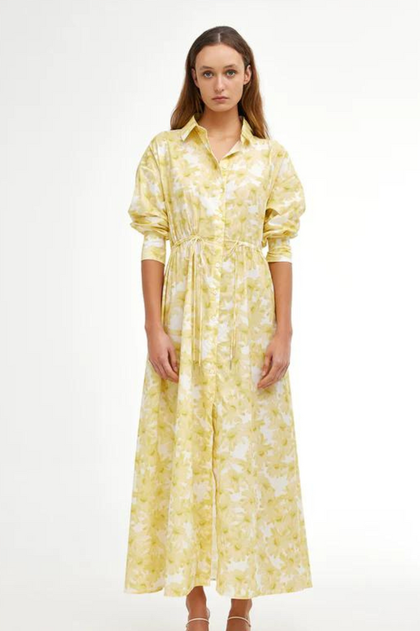 Isla Shirt Dress- Daizy haze