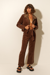 Dawn Cord Jacket - Mocha