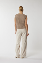 Tilbury Vest - Cocoa