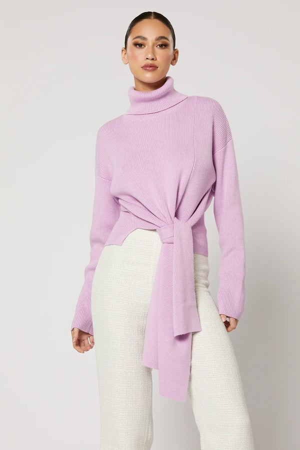 Mishka Tie Top - Lilac
