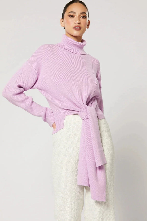 Mishka Tie Top - Lilac