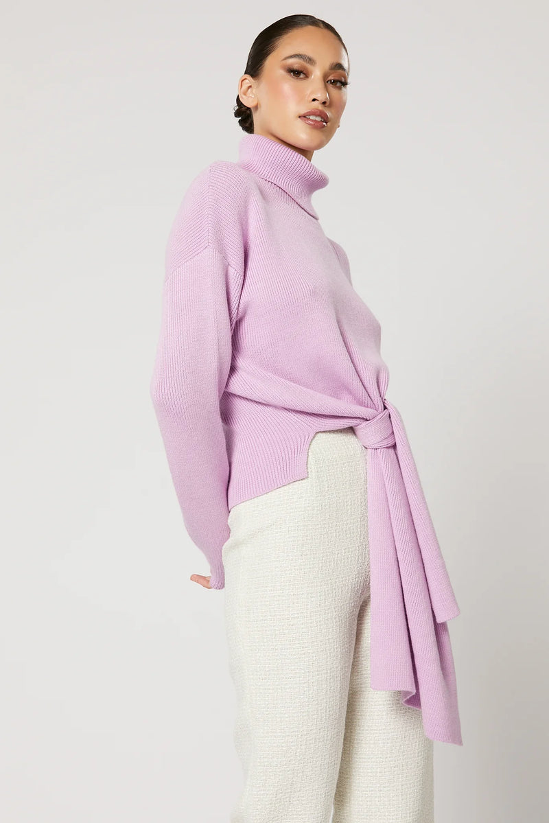 Mishka Tie Top - Lilac