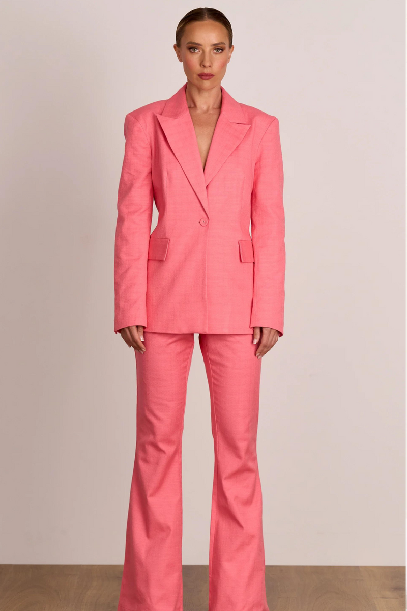 Platinum Blazer - Punch Pink