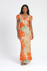 HALLIE MAXI DRESS CYPRESS