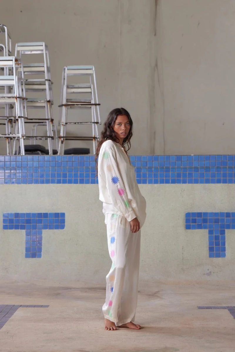 Zuma Shirt - Ecru Multi