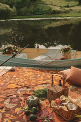 Flora Plum Picnic Rug