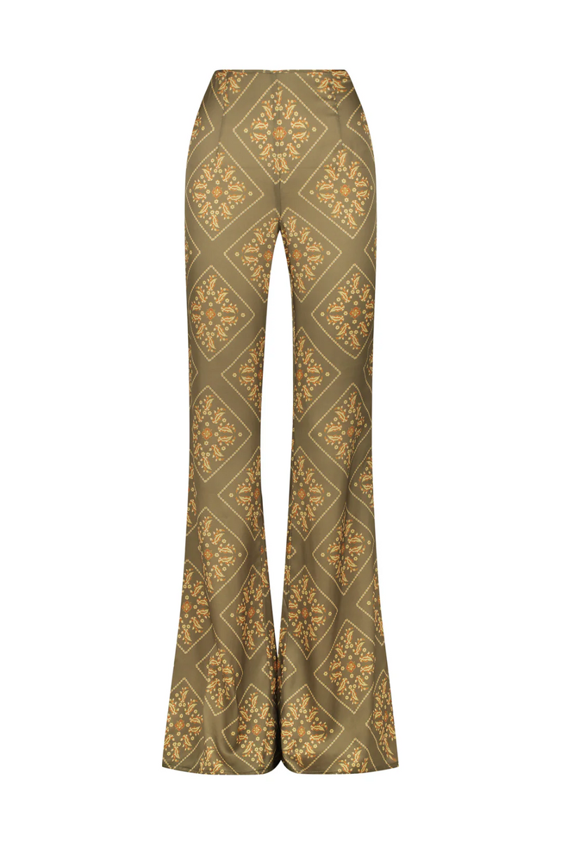 JOHNNY SILK PANT SAGE TILE