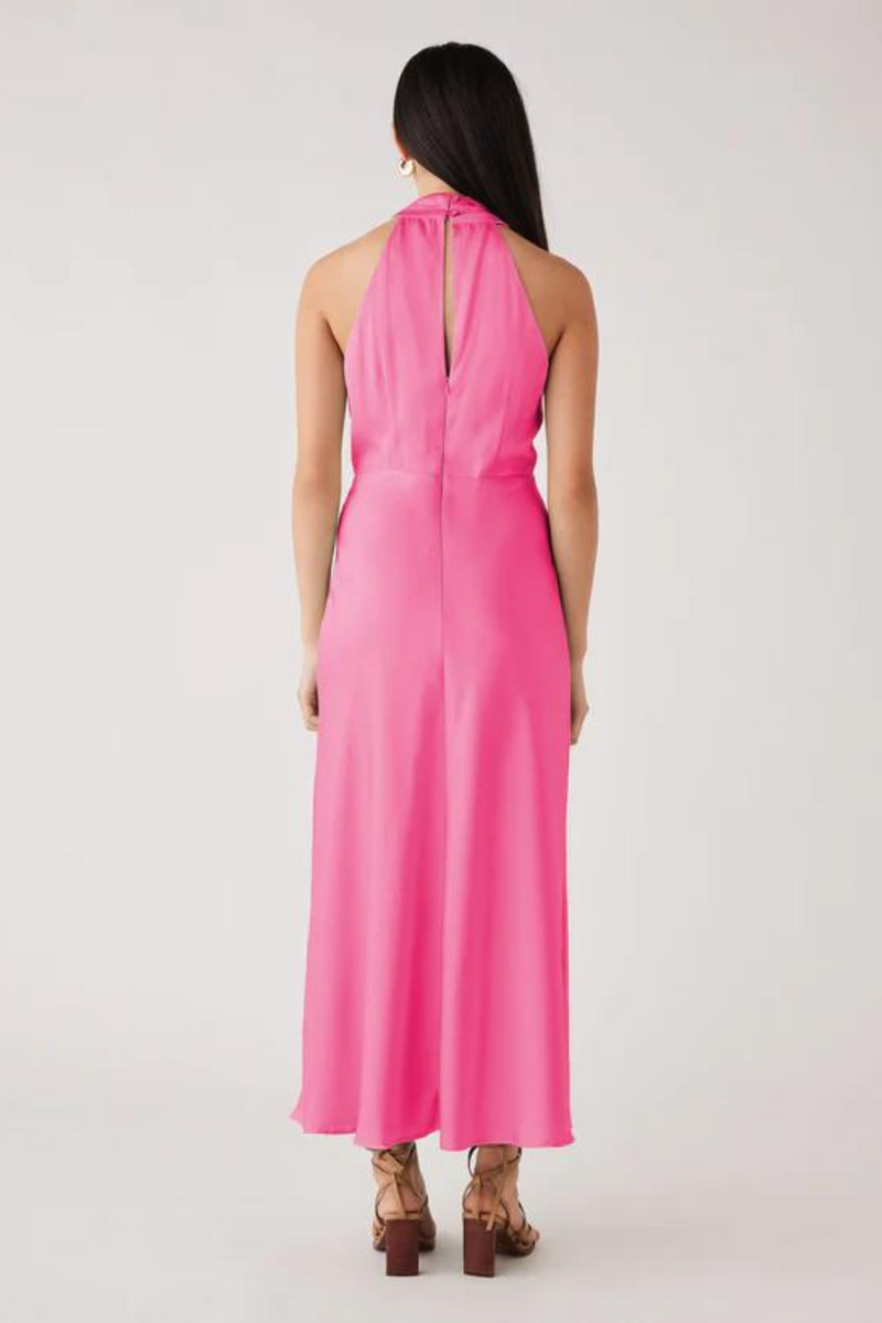 Paris Midi Dress - Pink