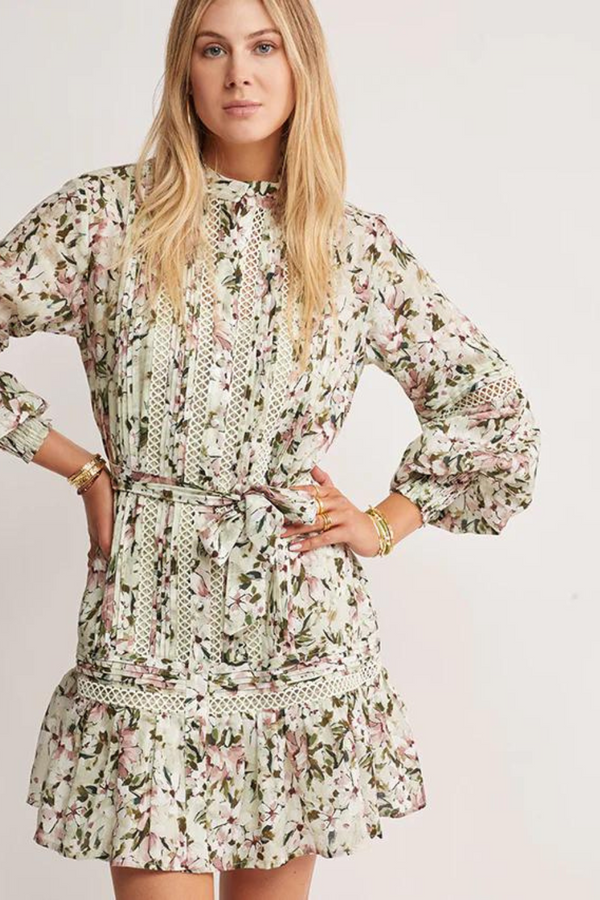 Winter Garden Party Mini Dress