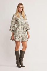 Winter Garden Party Mini Dress