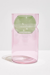 BALANCE VASE - PINK + GREEN