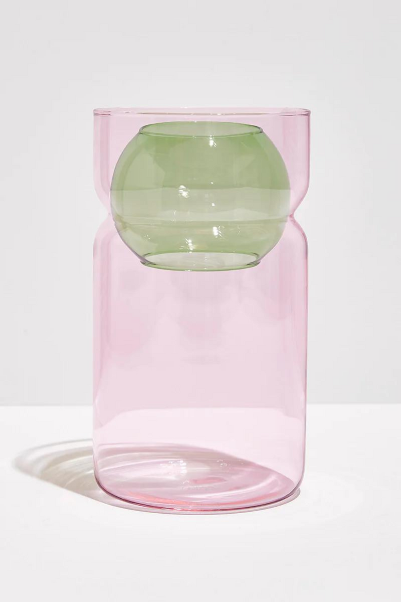 BALANCE VASE - PINK + GREEN