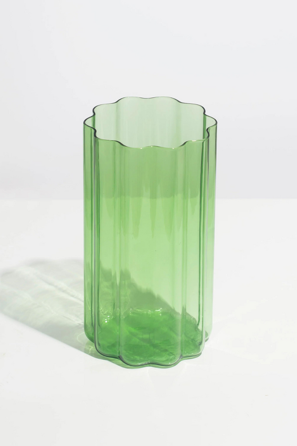 WAVE VASE - GREEN