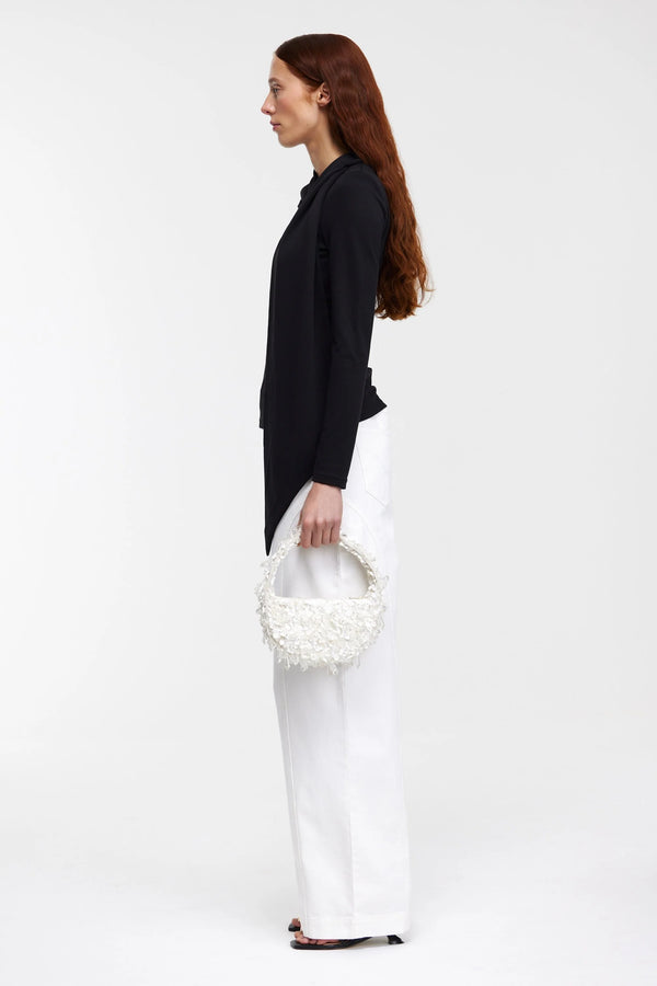 CRYSTAL BIRCH BAG - IVORY