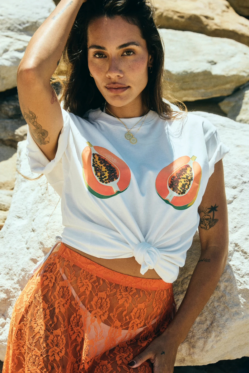 Papaya Tee