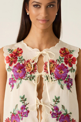 Frida Embroidery Vest