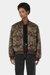 JAI REVERSABLE QUILTED BOMBER
