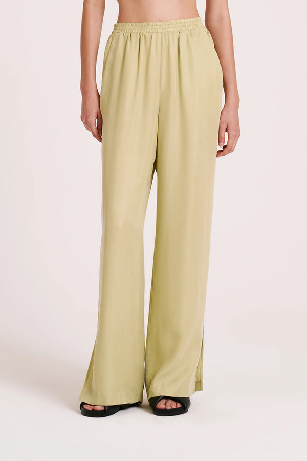 Dara Cupro Pant - Lime