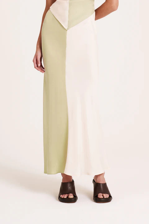 Mano Cupro Skirt - Apple Splice