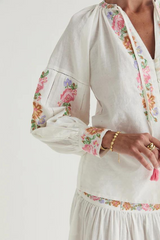 Ophelia Blouse - Ivory