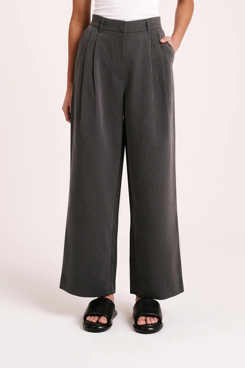 Jiro Tailored Pant - Asphalt