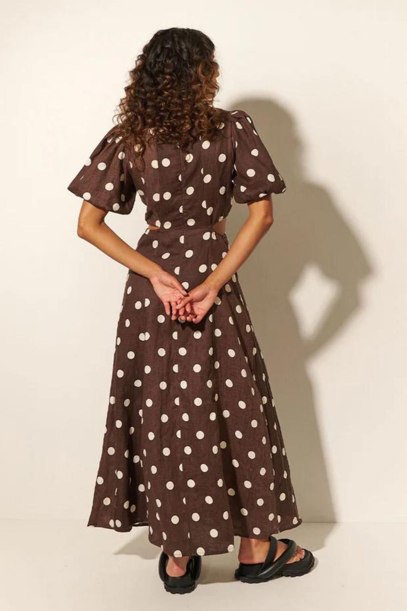 Harper Maxi Dress - Chocolate