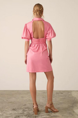 Sardinia Dress - Bubblegum Pink
