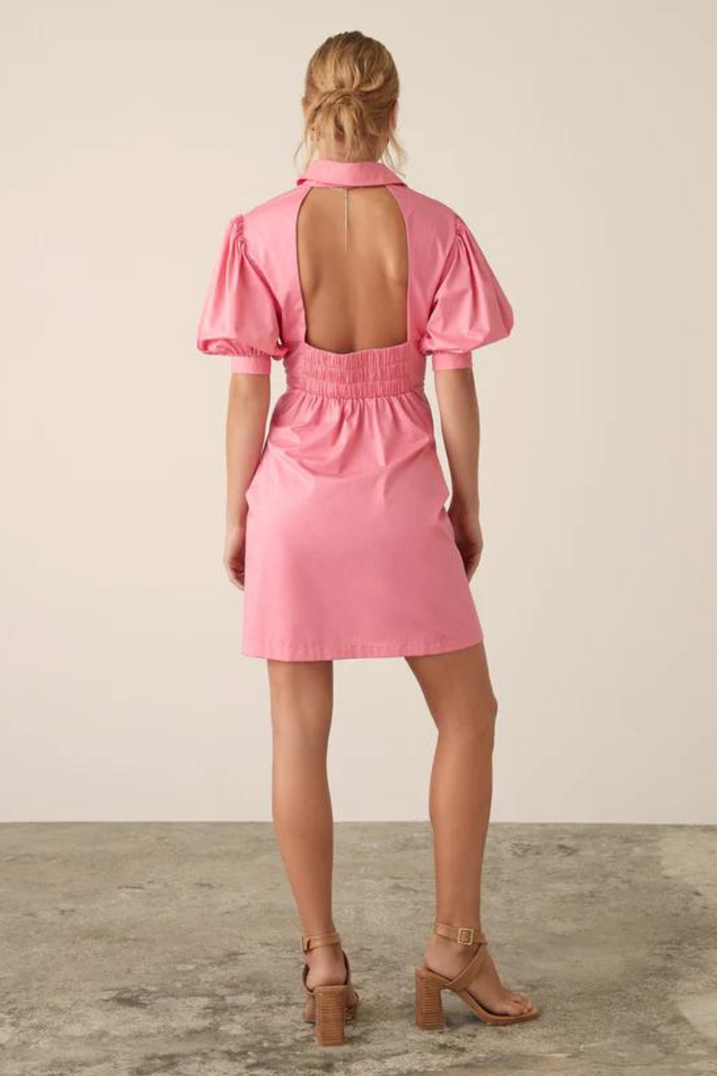 SALE - Sardinia Dress - Bubblegum Pink
