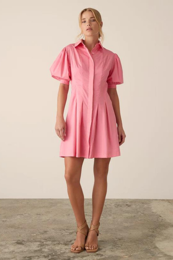 SALE - Sardinia Dress - Bubblegum Pink