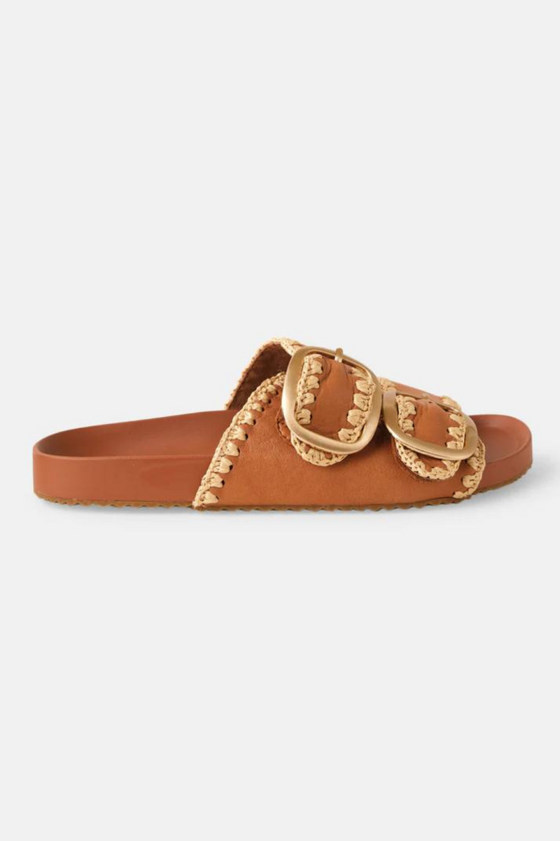Poppy Slide - Coconut Tan