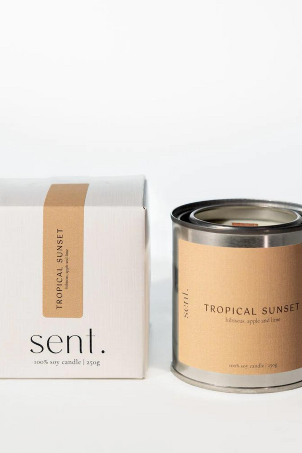 Tropical Sunset Candle