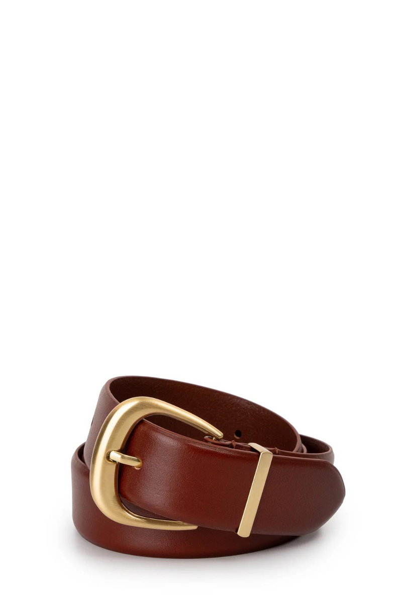 The Daphna Wide Belt - Coconut