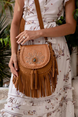 Mini Deus Peacock Bag - Tan