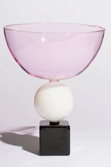 Geo Fruit Bowl - pink