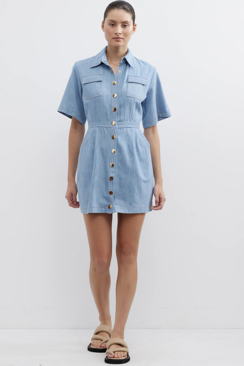 Caliente Shirt Dress