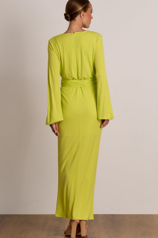 SALE - Lightburst Sleeve Midi - Fizz