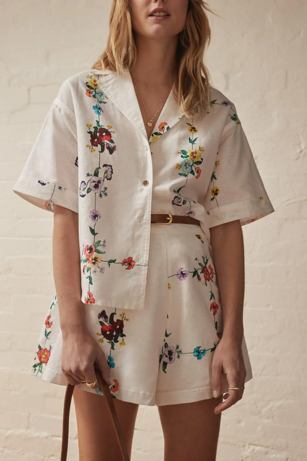 The Santana Shirt - Elisabet Floral