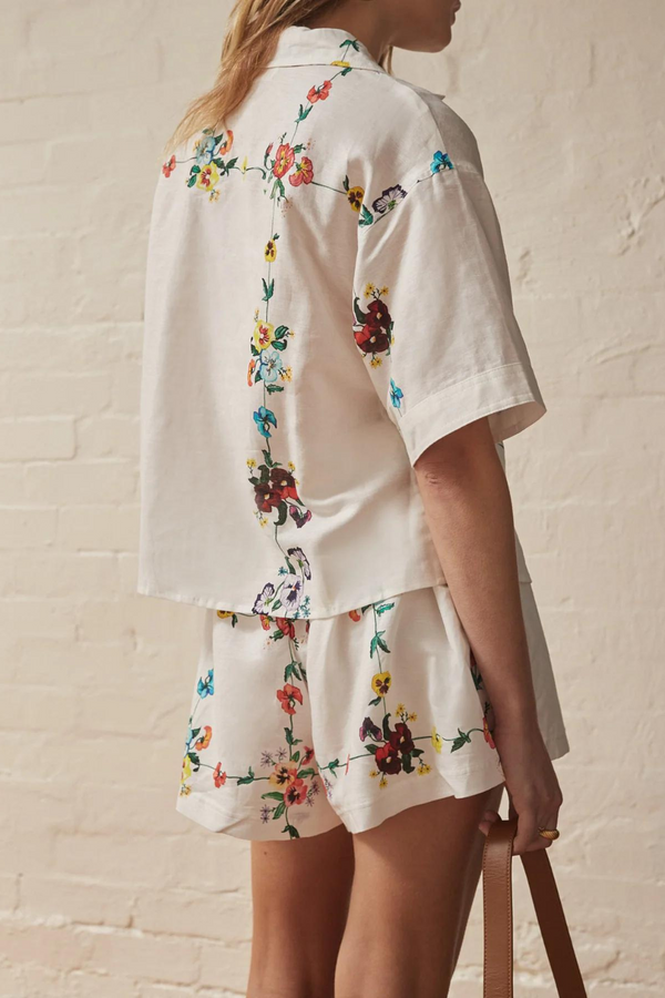 The Nia Shorts - Elisabet Floral