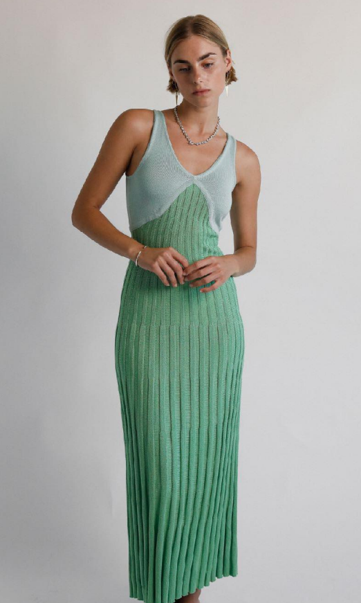 Tamika Maxi Dress - Sea Green