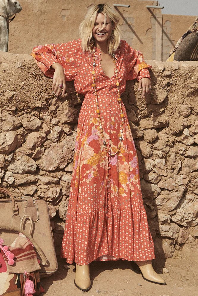 Yellow Rose Gown -  Desert Rose