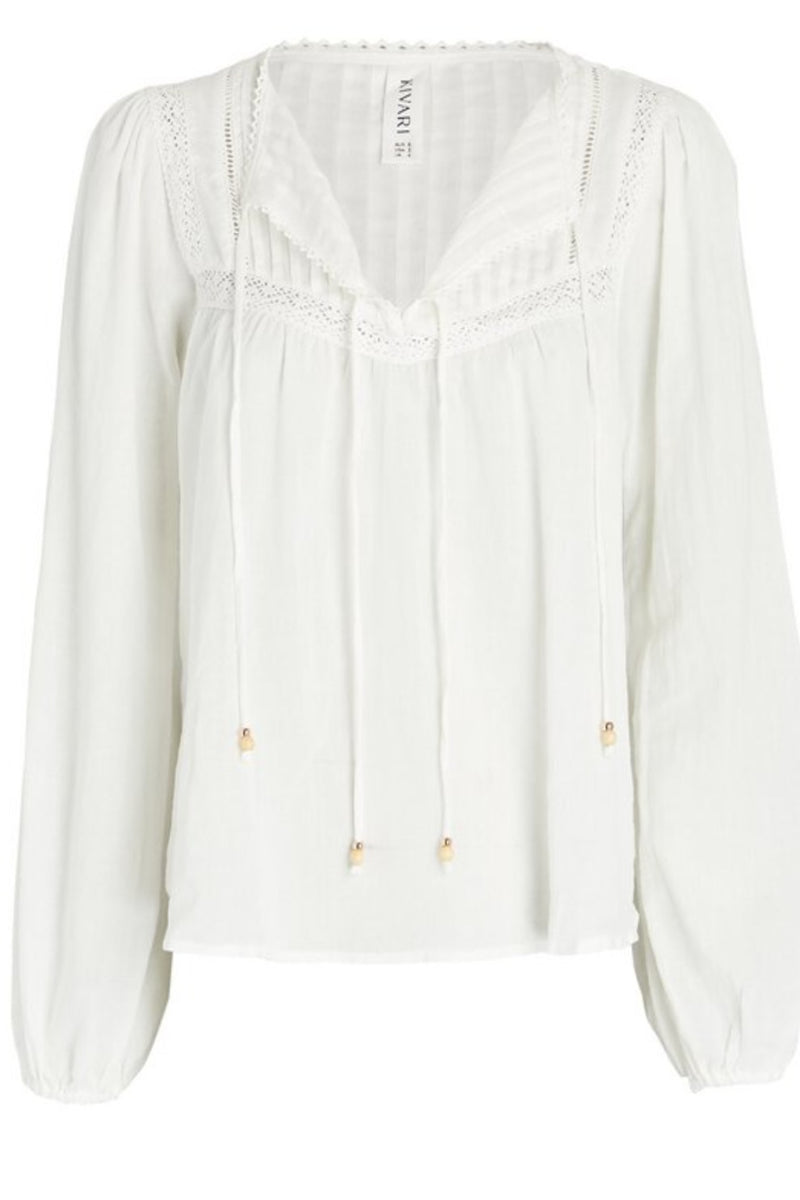 Jolie Blouse - White