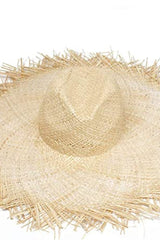 Woven Straw Fedora