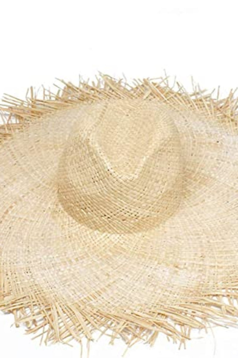 Woven Straw Fedora