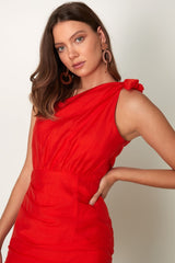 Aurora Dress - Flame