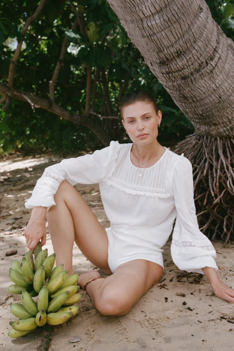 Samara Blouse - Ivory