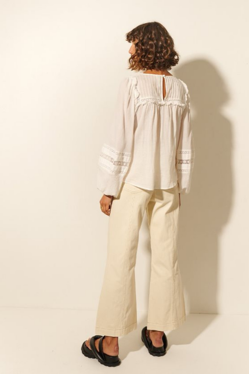 Samara Blouse - Ivory