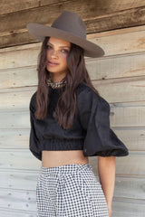 Rawhide Fedora in Mocha