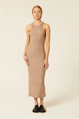 Nude Classic Knit Dress - Cassia