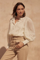 Summer Loving Blouse - Ivory