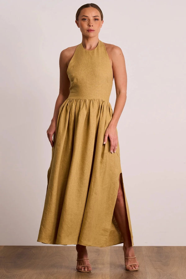 Joyride Halter Midi - Sahara